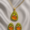 Royal Aura Necklace & Earring Set
