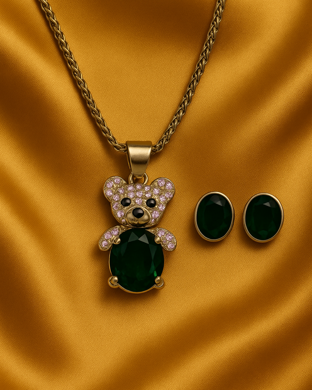 Teddy Charm Set